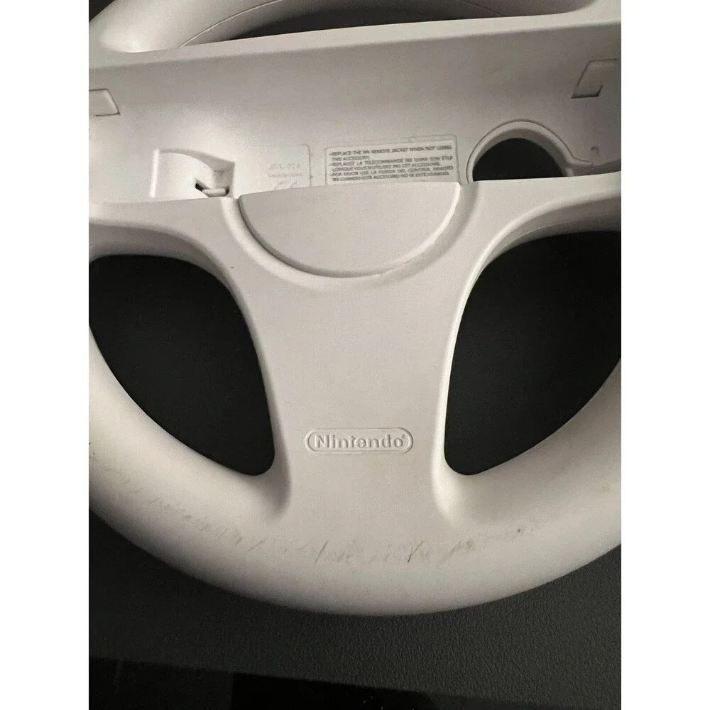 2 Pack Mario Kart Racing Steering Wheel for Nintendo Wii Remote Game Controller